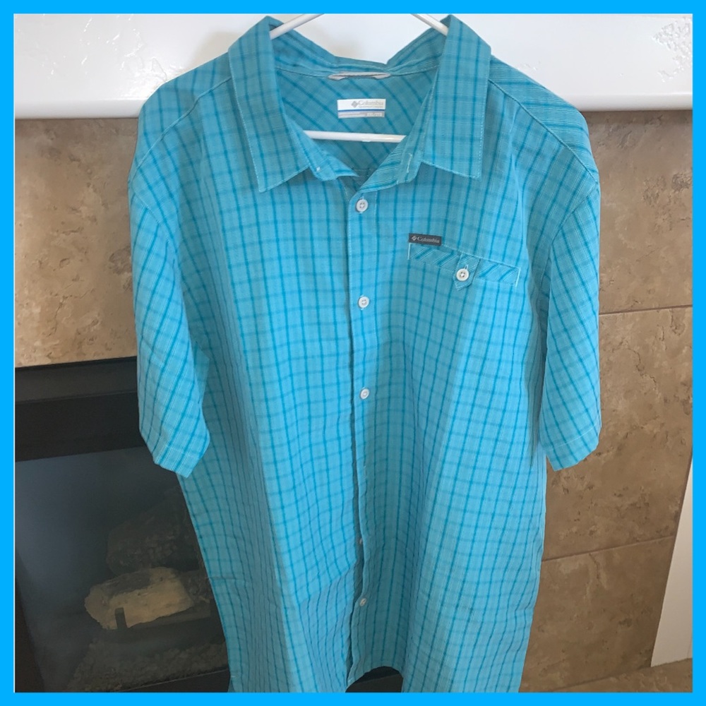 Columbia Active Fit Button Down Shirt
